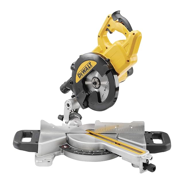 Ingletadora telescópica DeWalt DWS774, fotografía de producto