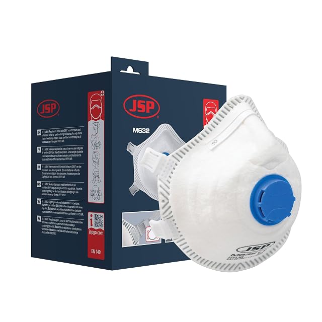 Mascarillas antipolvo JSP M632 FFP3, fotografía de producto