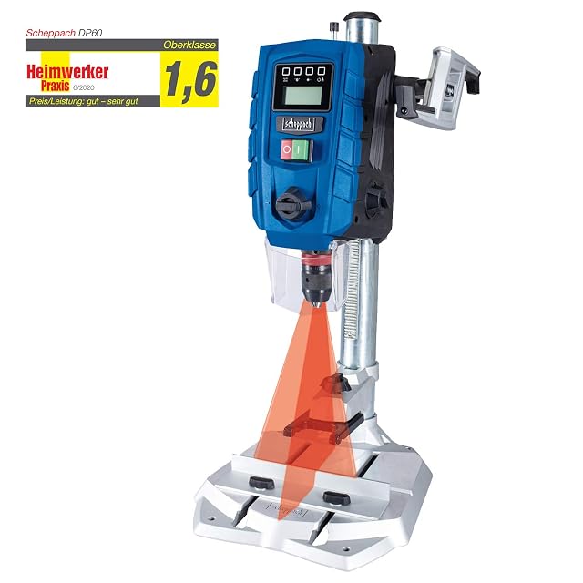 Taladro de columna de banco Scheppach DP60, fotografía de producto